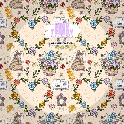 Grandma Core Seamless Pattern - DIGITAL DOWNLOAD