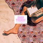 Bookish Fall Seamless Pattern - DIGITAL DOWNLOAD
