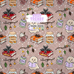 Bookish Fall Seamless Pattern - DIGITAL DOWNLOAD
